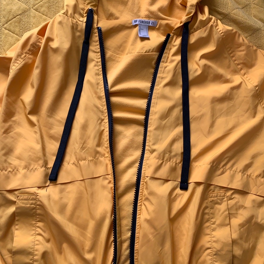 Yellow Windbreaker